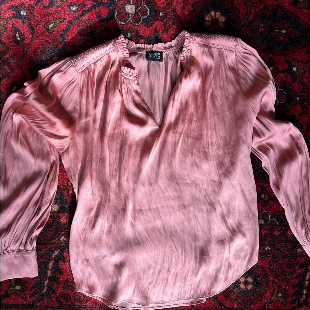 Scotch & Soda Soft Pink Blouse